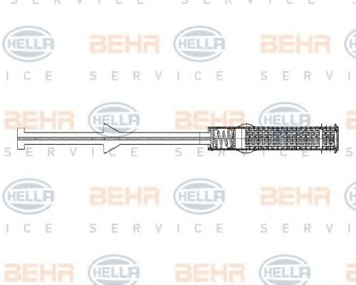 BEHR HELLA SERVICE 8FT 351 198-434 Dryer air conditioning 