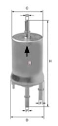 Fuel filter SOFIMA S 1840 B