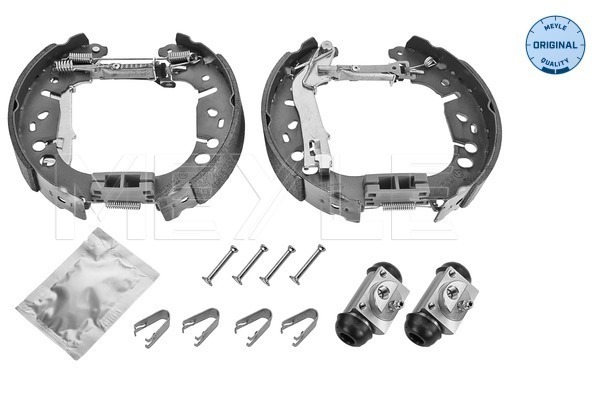 pack of two febi bilstein 29191 Brake Shoe Set with additional parts 