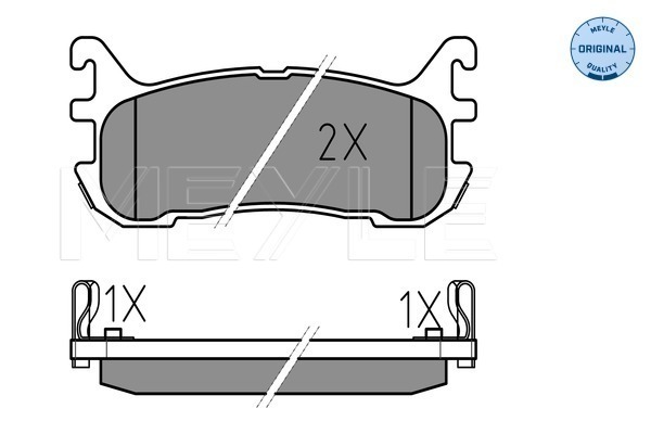 Mazda NAY5-26-43ZA Disc Brake Pad