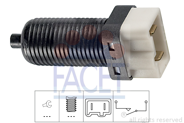 Brake Light Switch FACET 7.1072