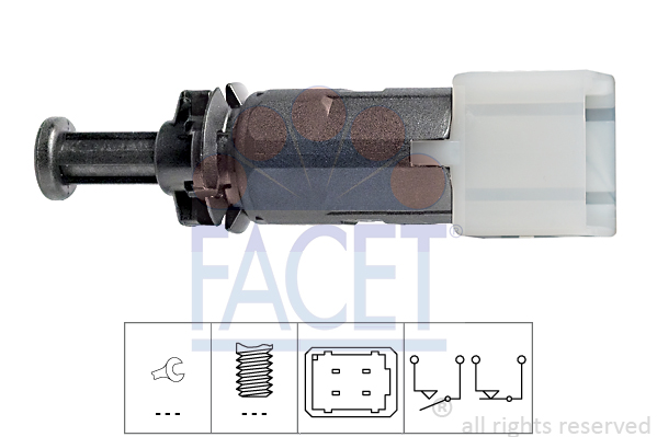 FACET Brake Light Switches for RENAULT KANGOO LAGUNA VAUXHALL MOVANO 7.1149