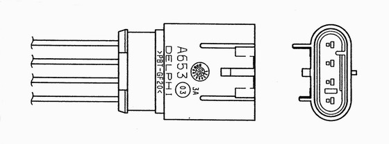 Lambda Sensor NGK 95607