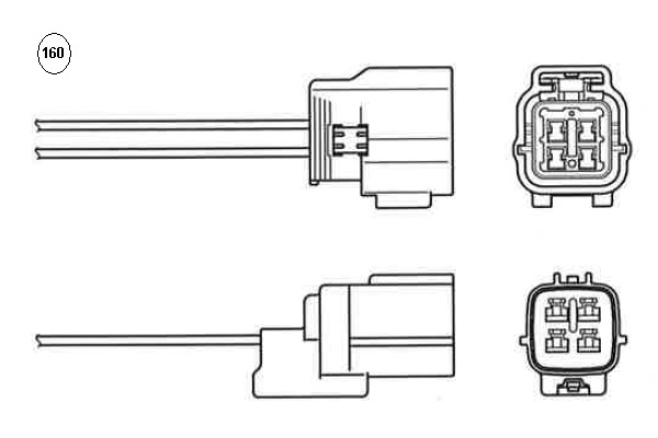 Lambda Sensor NGK 97901