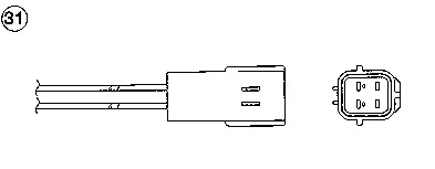 Lambda Sensor NGK 95893