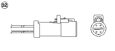 Lambda Sensor NGK 8960