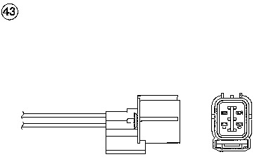 Lambda Sensor NGK 93816