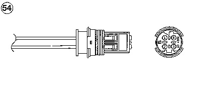 Lambda Sensor NGK 1845