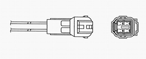 Lambda Sensor NGK 95345