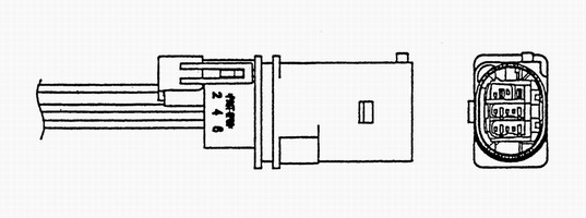 Lambda Sensor NGK 92043