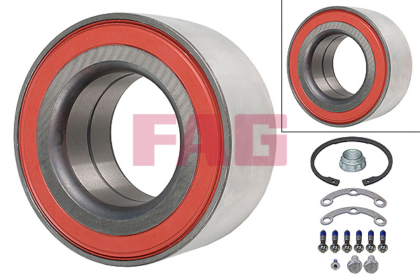 Wheel Bearing Kit Rear Wheel Bearing Set for Mercedes CLK C208 A208 Coupe W124 C124 