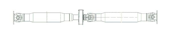 Propshaft, axle drive SPIDAN 27951