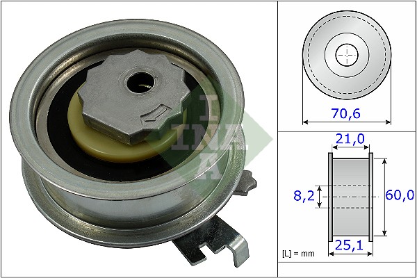 timing belt 531 0632 10 INA Tensioner Pulley