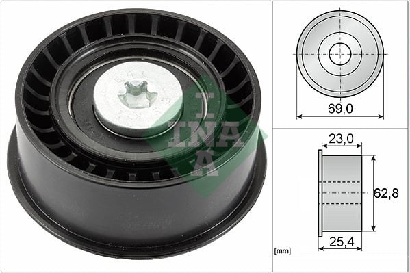 MAPCO Deflection/Guide Pulley 24066 timing belt 