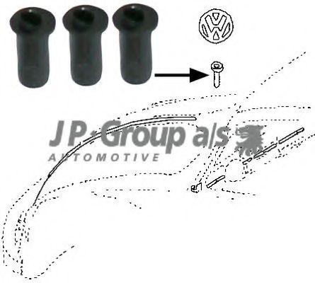 Gasket / Seal JP GROUP 8181650106