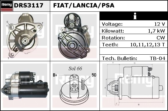 Lucas Starter Motor