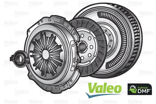 Valeo 3 Piece Clutch Kit 220mm Toyota Corolla Fiat Scudo Citroen Dispatch