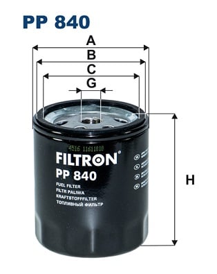 FILTRON PP840/8 Iniettore Carburante 