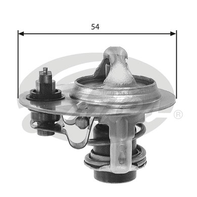 Thermostat, coolant GATES TH26785G1