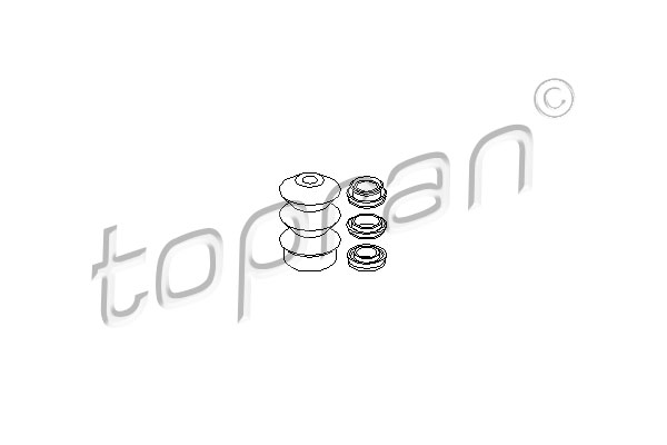 Repair Kit, clutch master cylinder TOPRAN 103 763