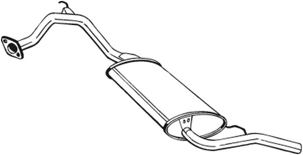 Tłumik końcowy BOSAL 278-515