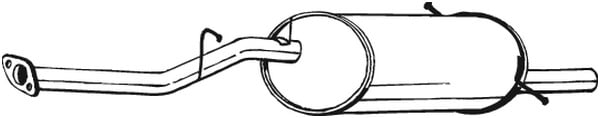 End Silencer BOSAL 278-927