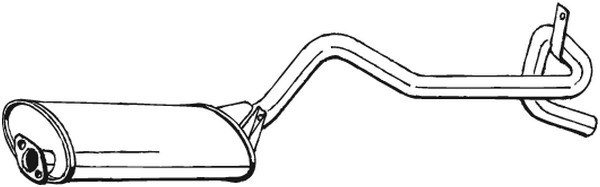 End Silencer BOSAL 282-811