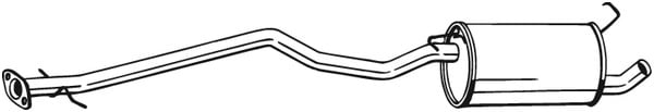 Middle Silencer BOSAL 288-147