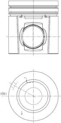 Repair Set, piston/sleeve KOLBENSCHMIDT 40496960