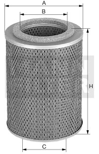 Oil Filter MANN-FILTER H 12 105 x