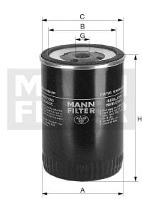 Mann WD 950/3 Hydraulik-Ölfilter 
