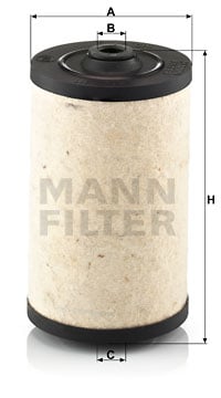 BFU 811 Kraftstofffilter MANN-FILTER