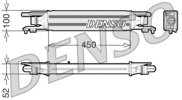 Intercooler DENSO DIT20001