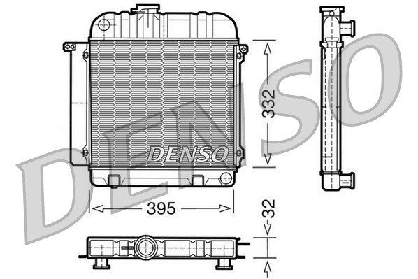Radiator DENSO DRM05010