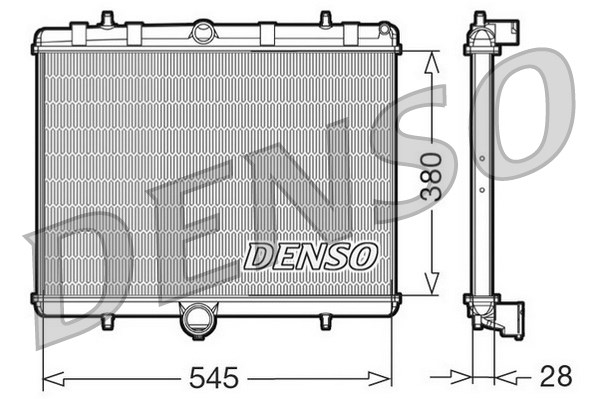 Radiator DENSO DRM07060