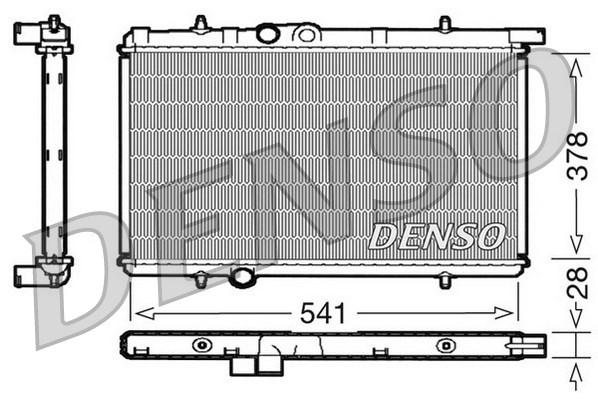 Radiator DENSO DRM21021