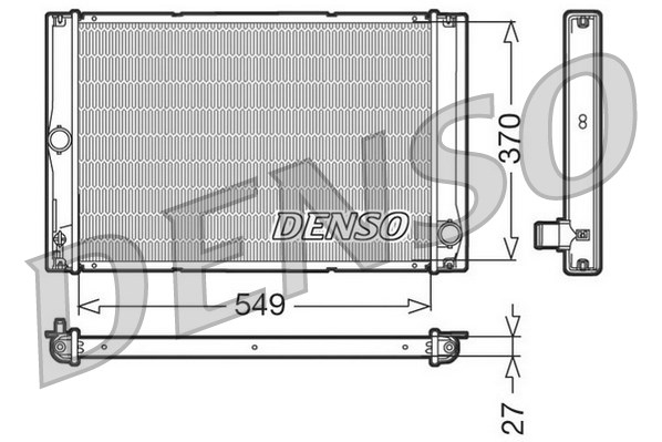 Radiator DENSO DRM50023