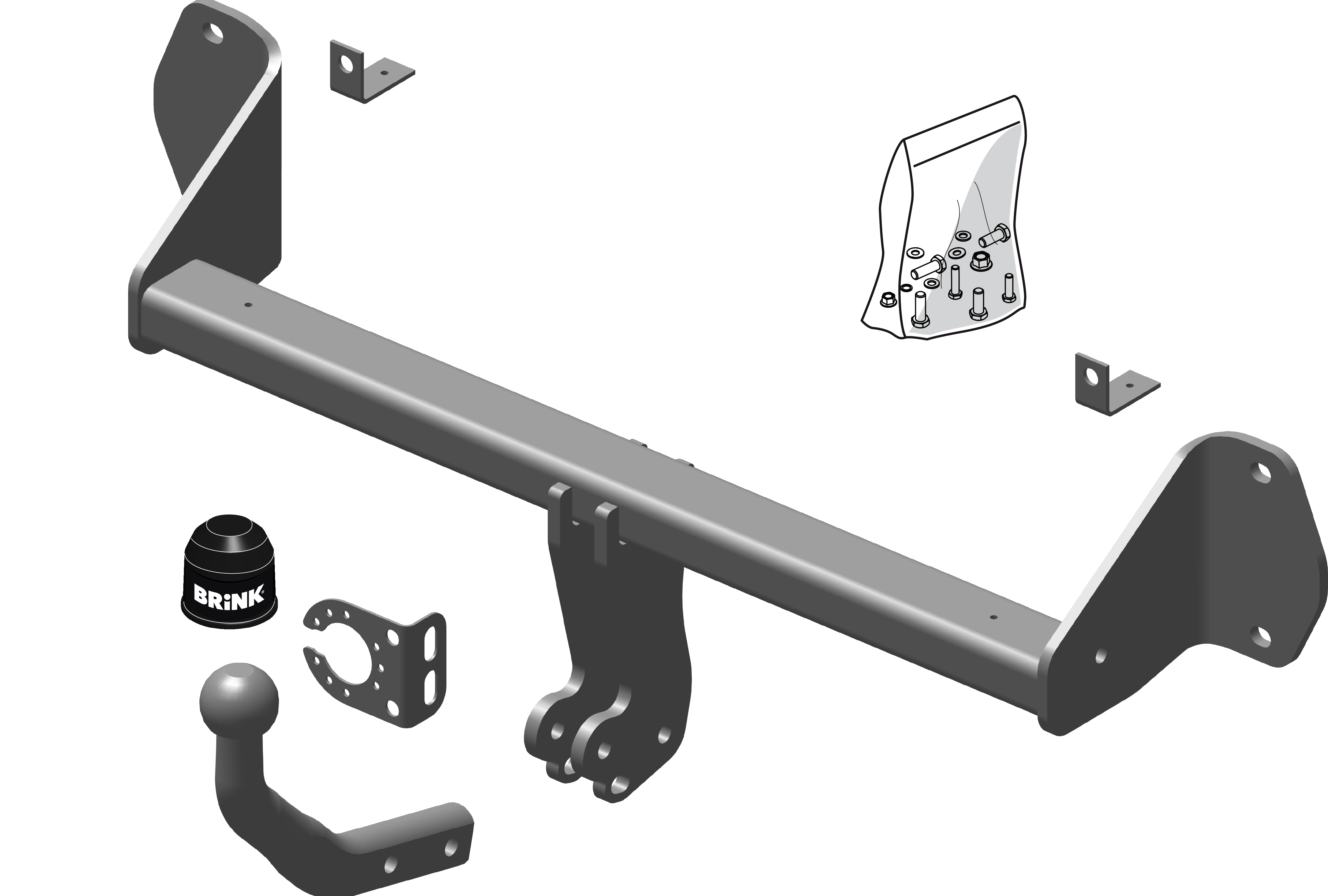 Dragkrok BRINK 549500 BMW F20, F21