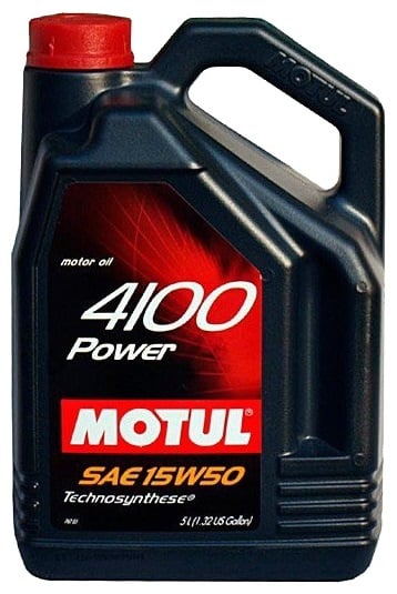 Moottoriöljy MOTUL 4100 POWER 15W50 4L