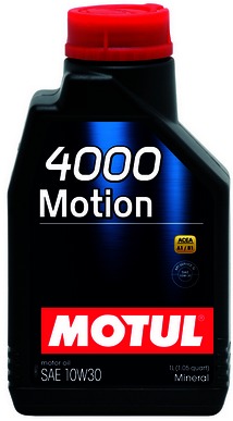 Moottoriöljy MOTUL 4000 MOTION 10W30 2L