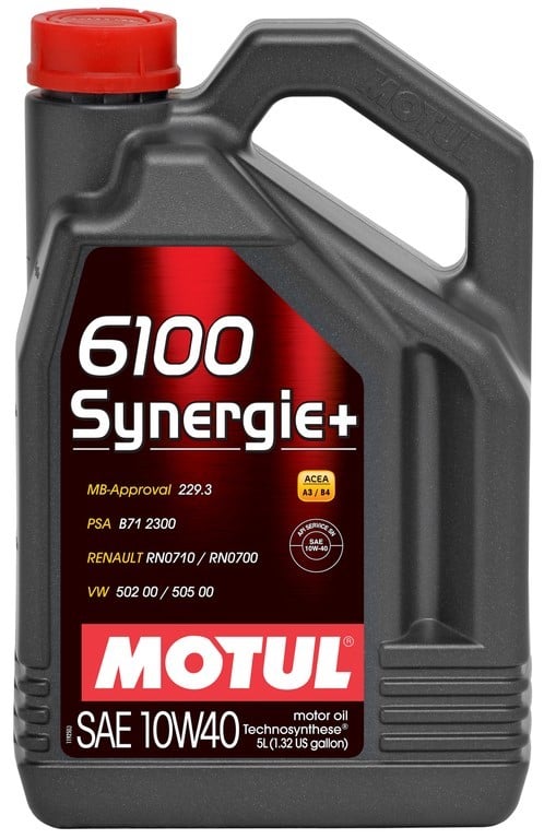 Moottoriöljy MOTUL 6100 SYNERGIE+ 10W40 5L