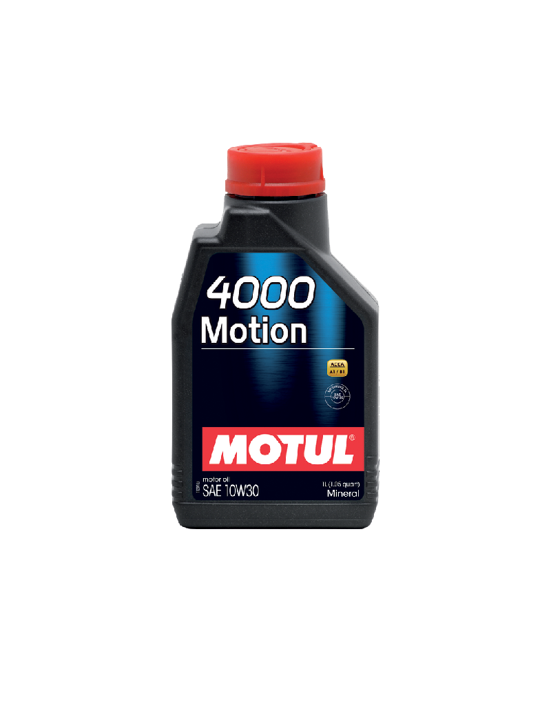 Moottoriöljy MOTUL 4000 MOTION 10W30 1L