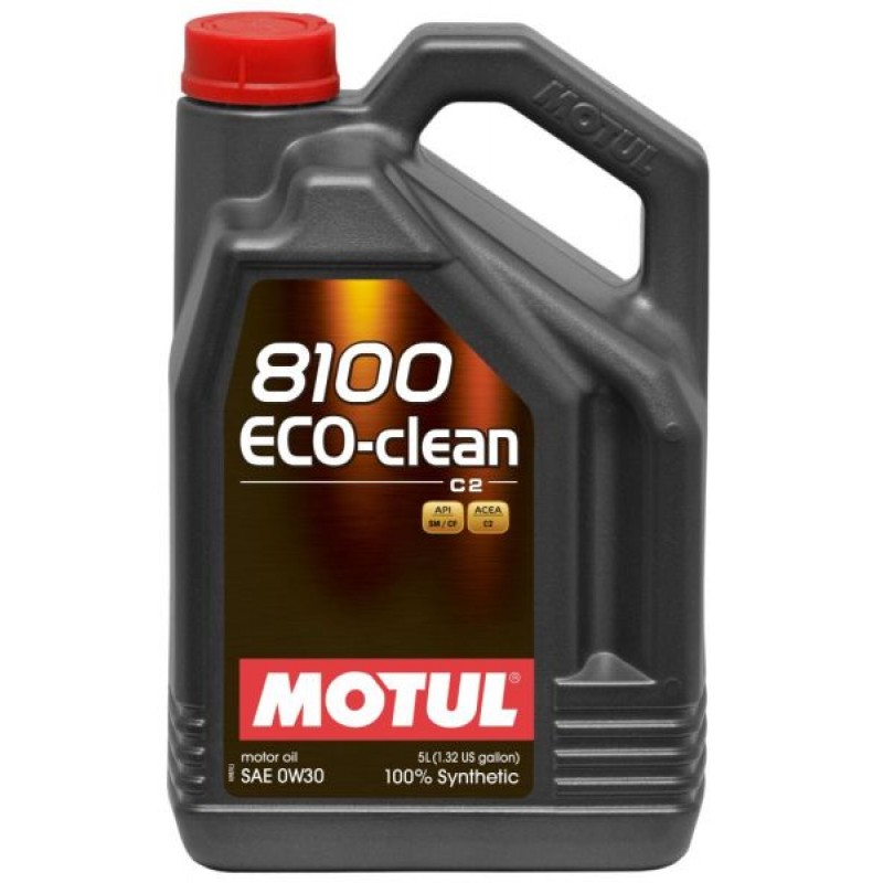 Moottoriöljy MOTUL 8100 ECO-CLEAN  0W30 5L