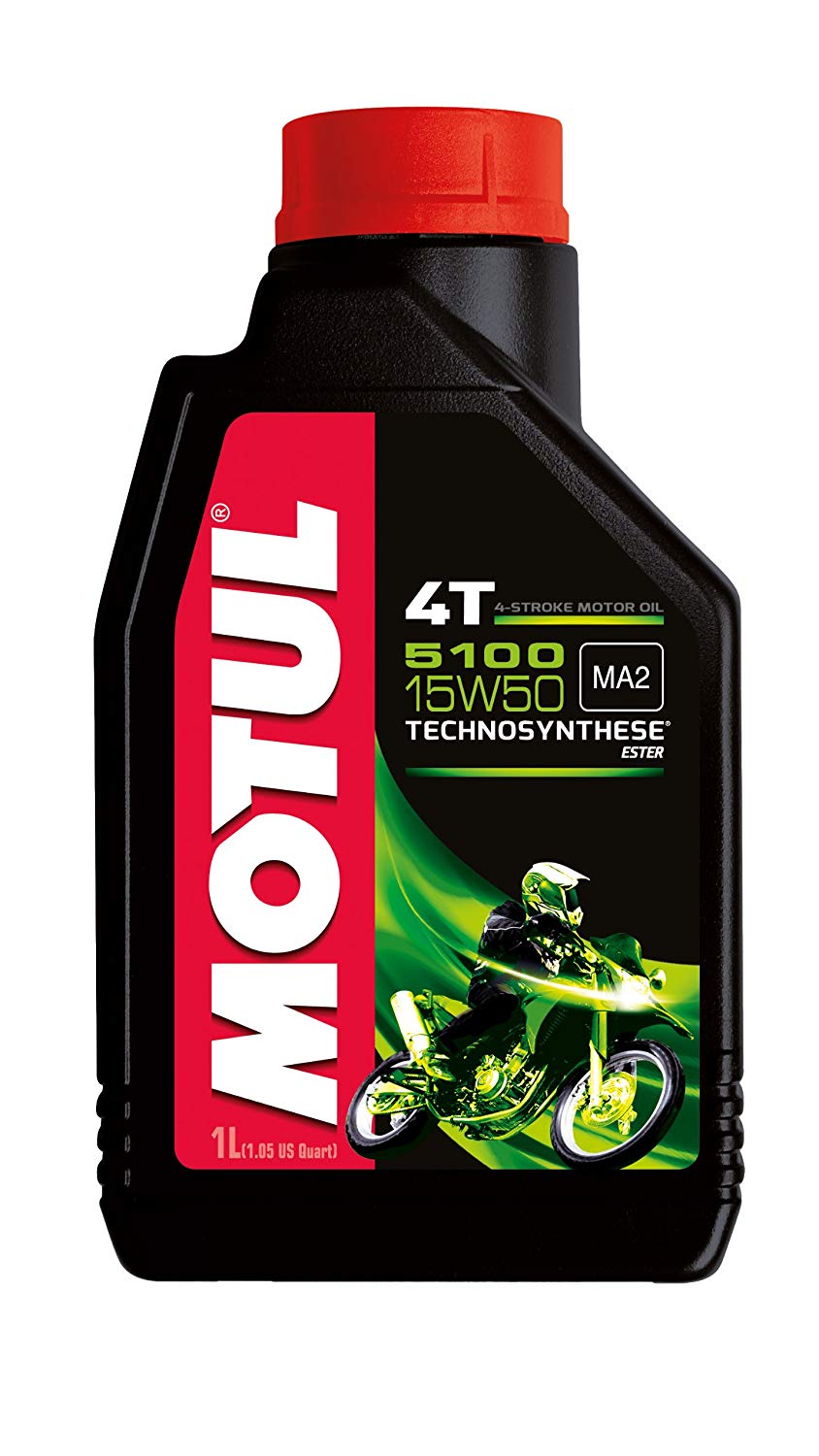 Moottoriöljy MOTUL 5100 4T 15W50 1L