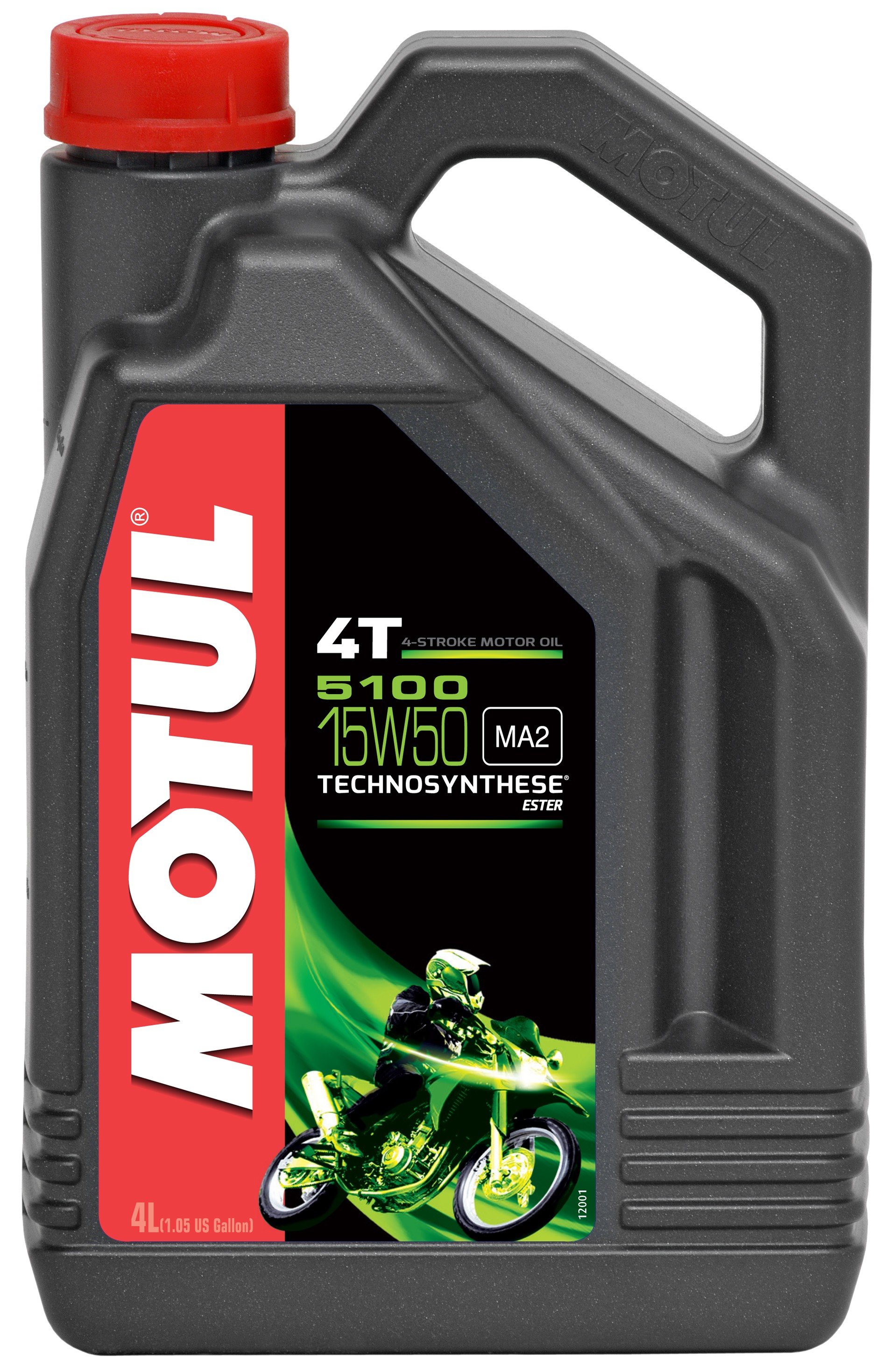 Moottoriöljy MOTUL 5100 4T 15W50 4L