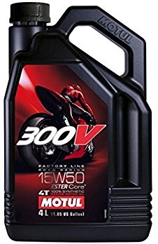 Moottoriöljy MOTUL 300V 4T FL 15W50 4L