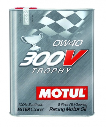 Motorolja MOTUL 300V TROPHY 0W40 2L ESTER CORE