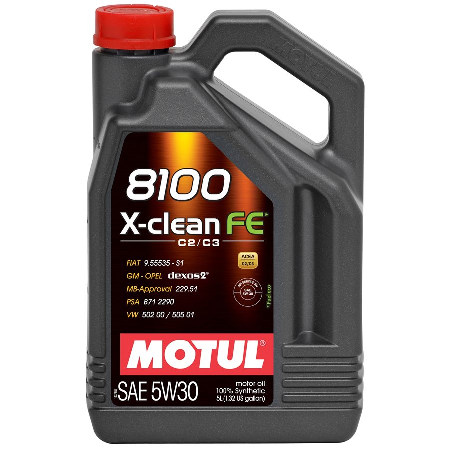 Motorolja MOTUL 8100 X-CLEAN FE 5W30 4L