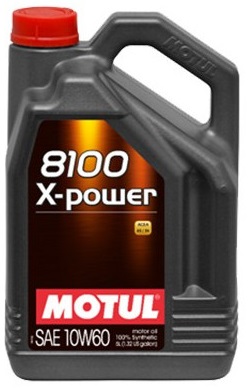 Moottoriöljy MOTUL 8100 X-POWER 10W60 4L