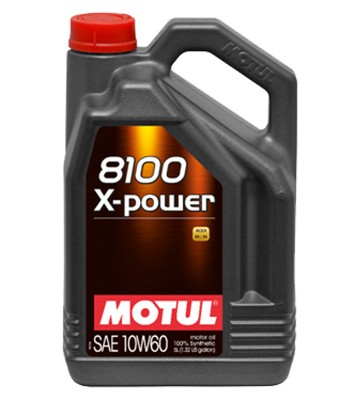 Moottoriöljy MOTUL 8100 X-POWER 10W60 5L